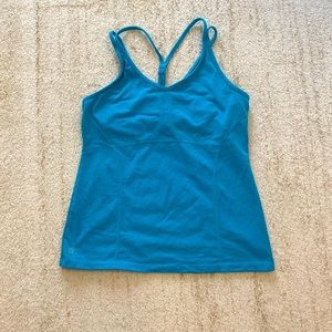 Teal Athleta Workout Tank